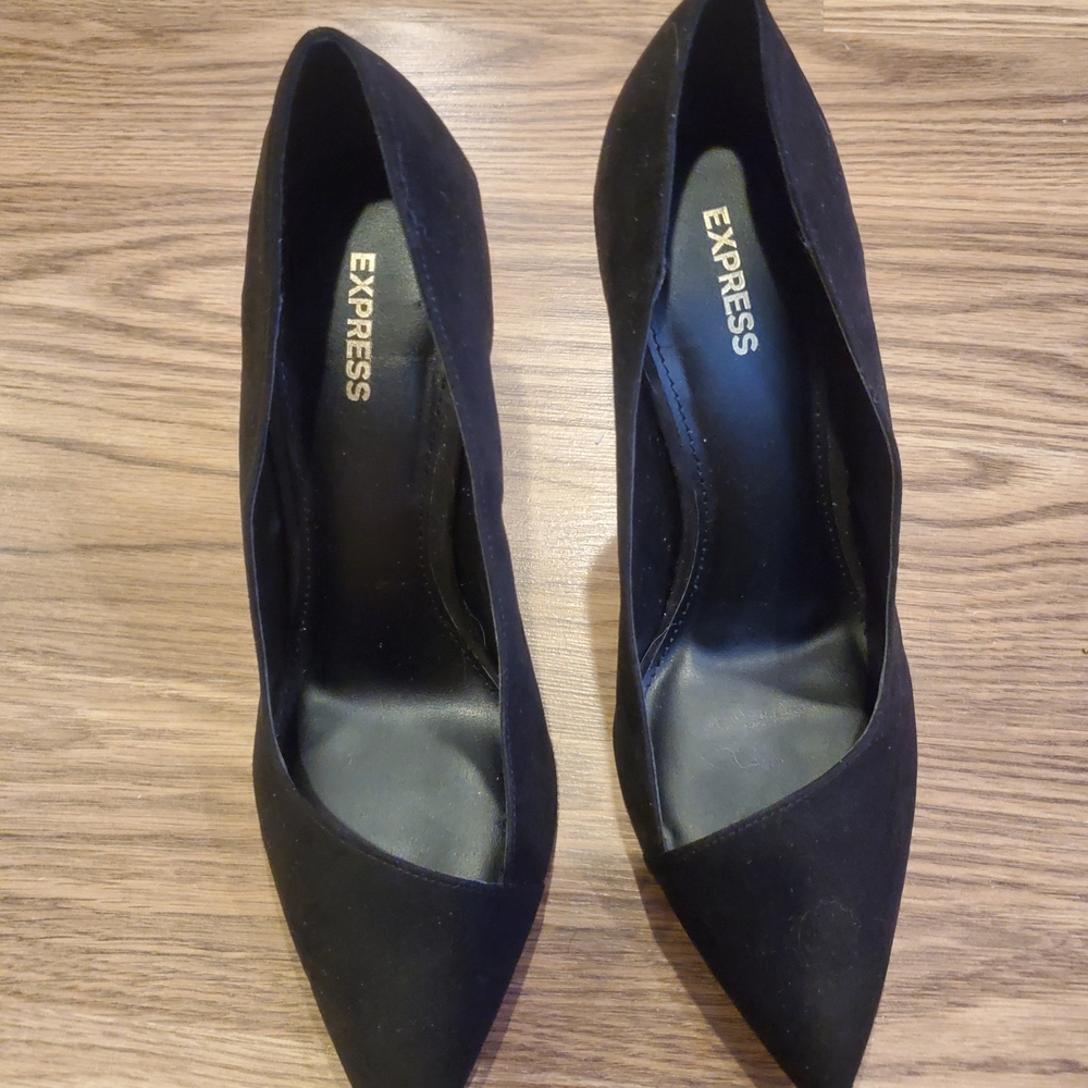 Express Elegant Black Heels